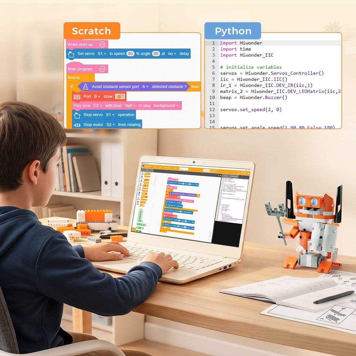 Hiwonder AiBlock 6